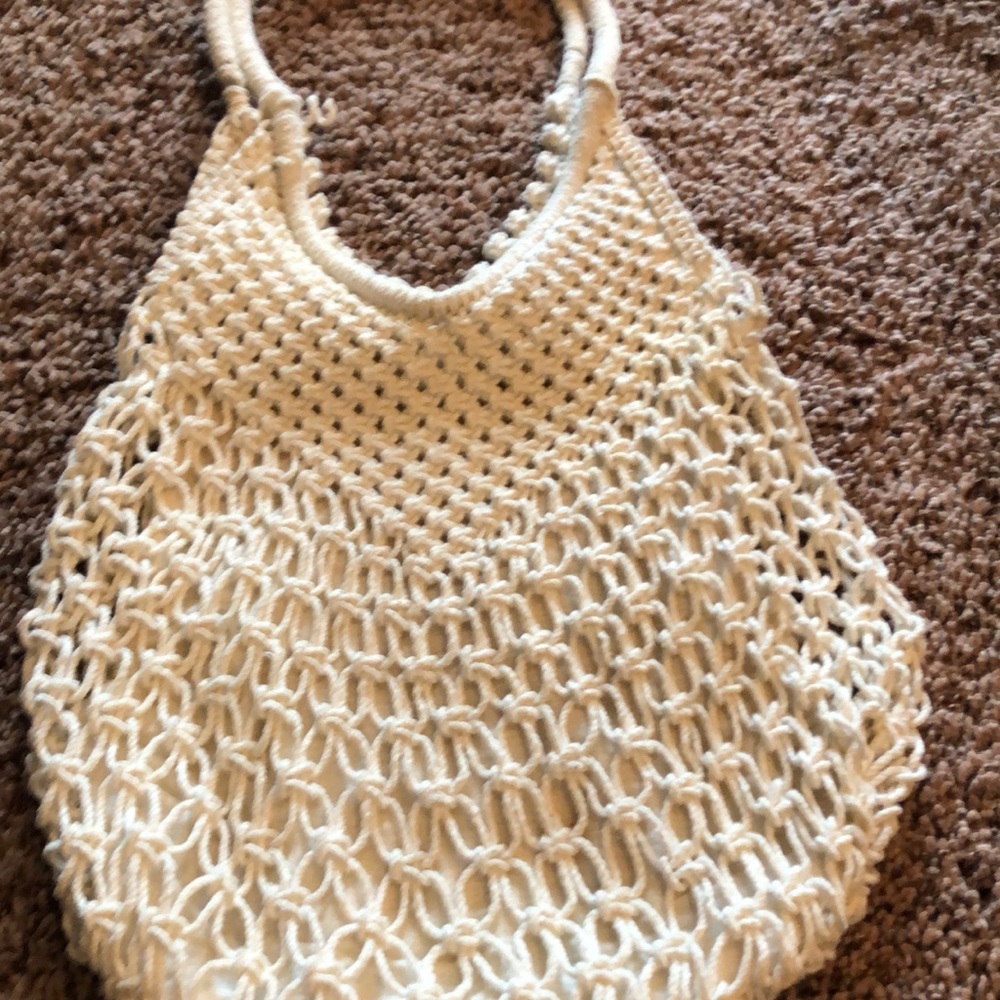 Macrame purse